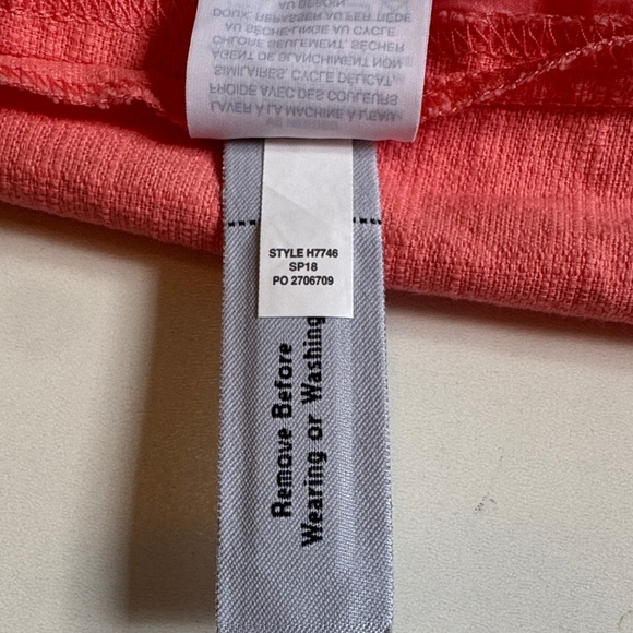 J. Crew High Waist Coral Shorts - Picture 5 of 5